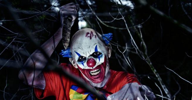 Феноменът на страховитите клоуни тръгнал от САЩ стигна и до