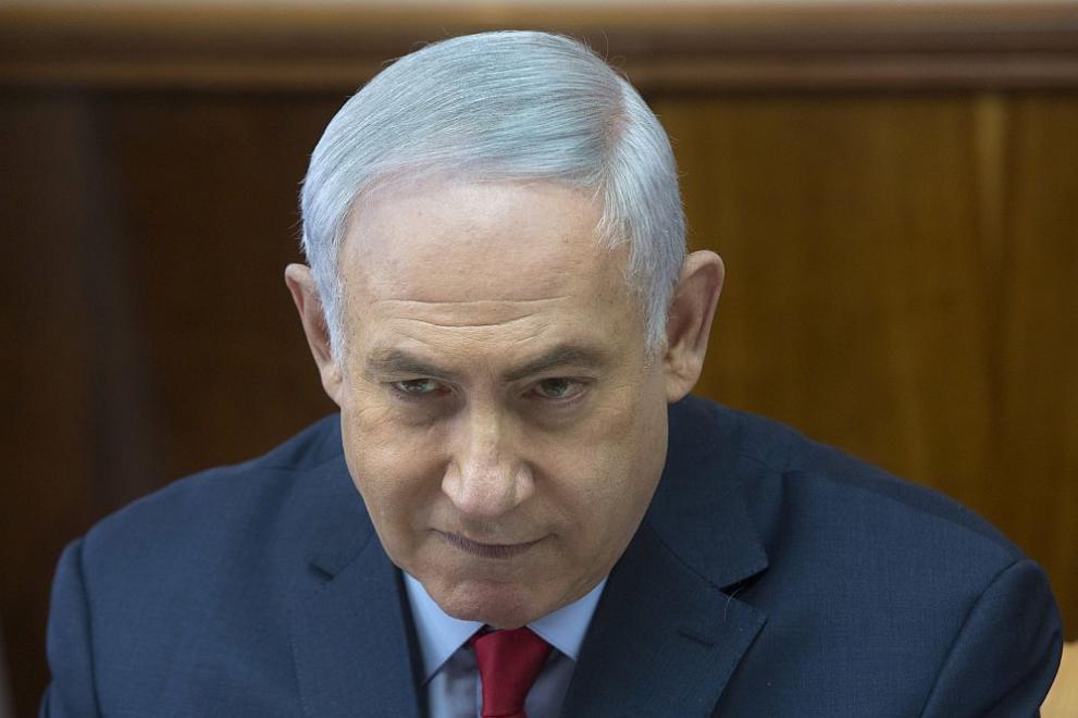  Израелският министър председател Бенямин Нетаняху 