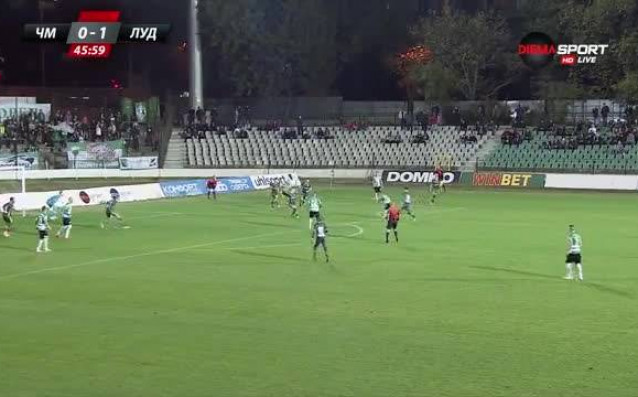 Вижте най интересното от двубоя между Черно море и Лудогорец