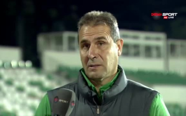 Старши треньорът на Лудогорец Димитър Димитров изрази задоволство от победата