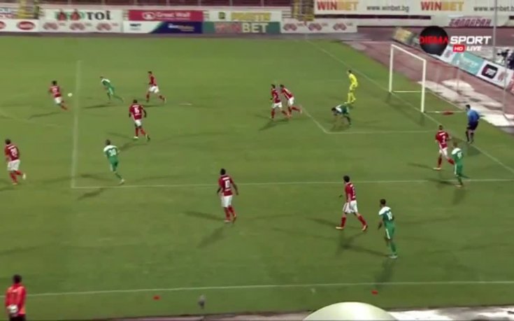 ЦСКА - Пирин 0:0 /първо полувреме/