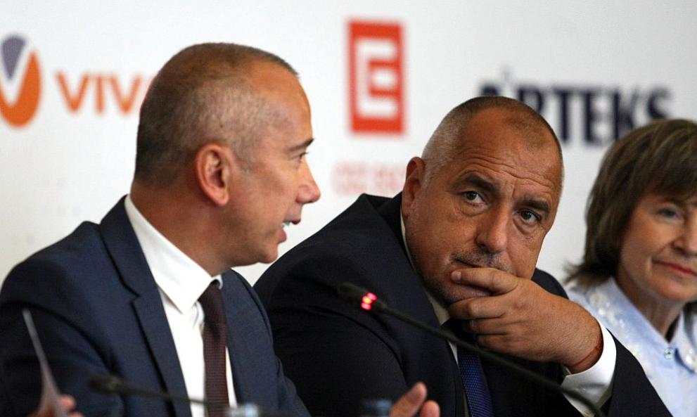  Бойко Борисов по време на конференцията 