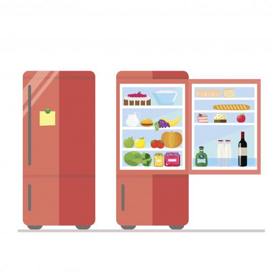 <p><em><strong>Рафтовете и чекмеджетата на хладилника</strong></em><br />
<br />
Специалистите напомнят, че в отделението за пресни зеленчуци в хладилника се натрупват множество хранителни остатъци. В резултат на това бактериите там се увеличават и е добре да го почистваме редовно. Те препоръчват на дъното да сложим кухненска кърпа.</p>