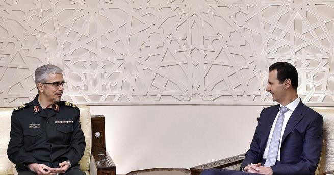 Сирийският президент Башар Асад прие началника на генералния щаб на