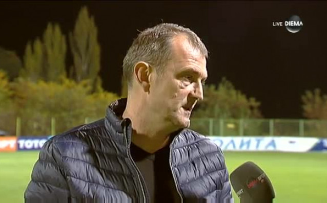 Старши треньорът на Славия Златомир Загорчич призна че в отбора