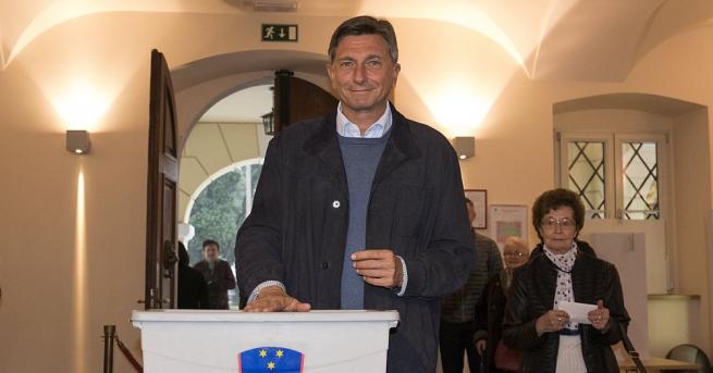 Президентът на Словения Борут Пахор печели втори петгодишен президентски мандат