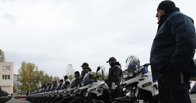 60 нови мотоциклета получи Столичната дирекция на вътрешните работи Те