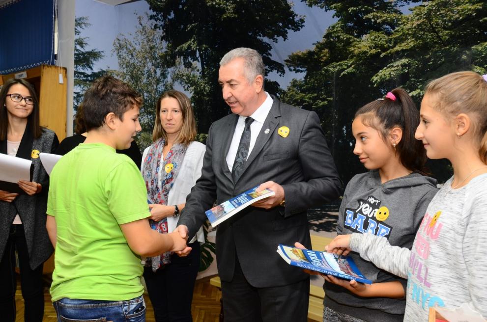 Кметът на Видин лично награди най-добрите.