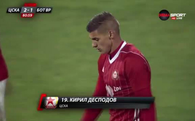ЦСКА трябваше до 81 ата минута за да може за първи