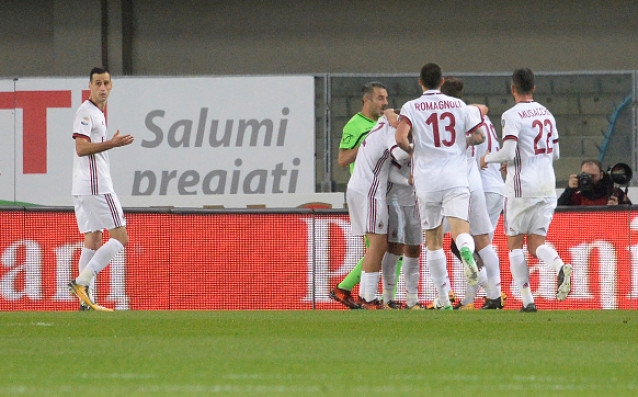 Милан най после сложи край на черната серия от четири мача