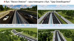 Новия булевард Левски във Варна