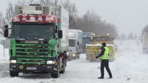 зима пътища