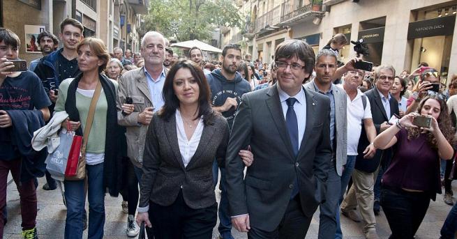 Мадрид ще приветства участие на отстранения каталунски премиер Карлес Пучдемон