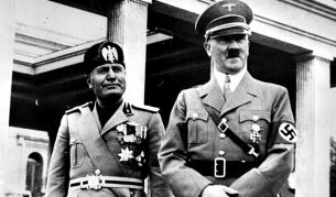 Мусолини и Хитлер