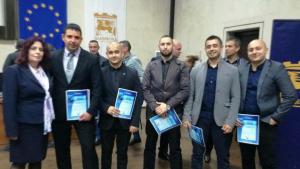 наградени полицаи Бургас