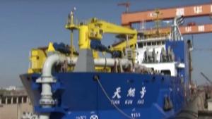 драгажен кораб