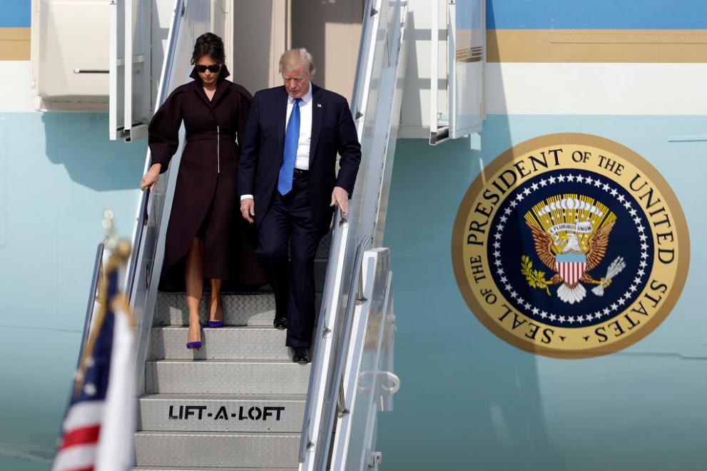  Мелания Доналд Тръмп Южна Корея 