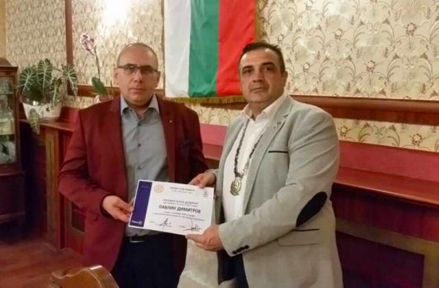 Павлин Димитров /вляво/ и  Ивайло Донев