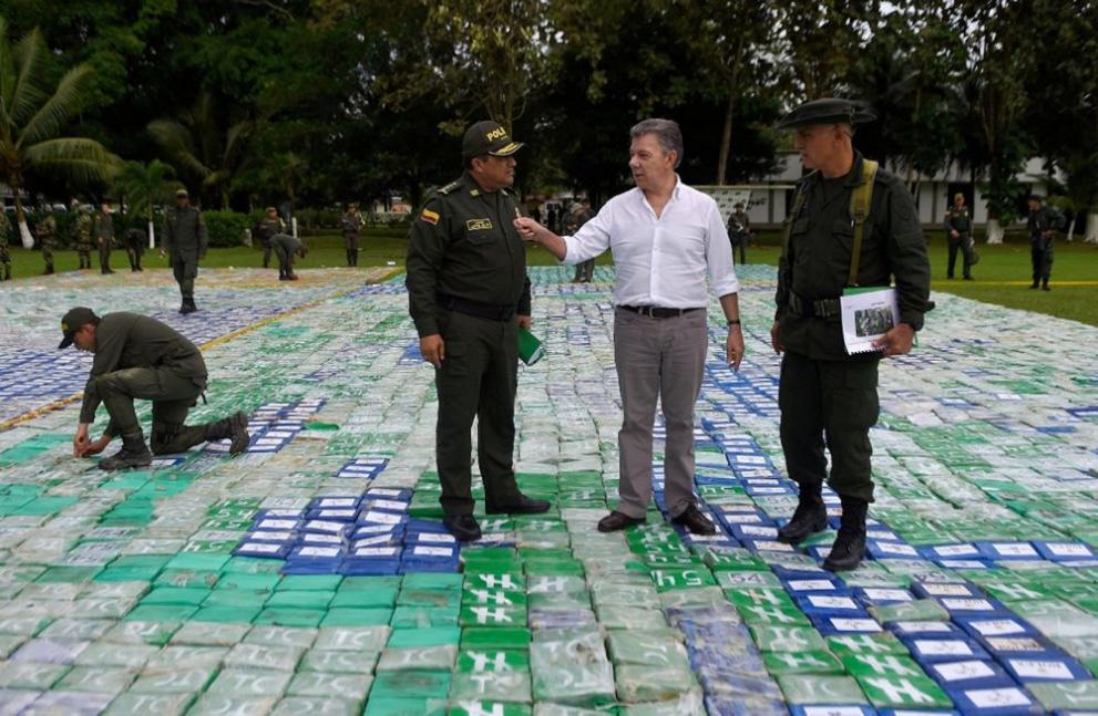  Заловиха 12 тона кокаин в Колумбия 