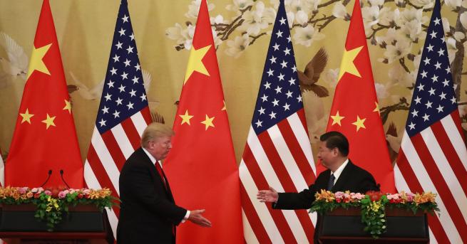 Американският президент Доналд Тръмп и китайският му колега Си Дзинпин