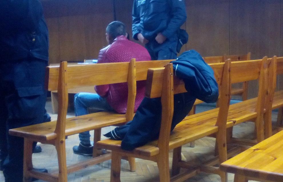 Красимир Атанасов в съдебната след задържането му