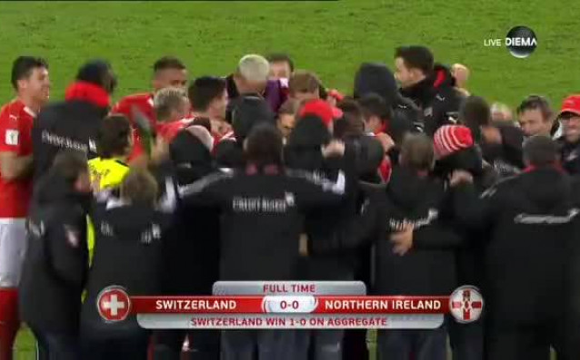 Равенството 0 0 на Швейцария със Северна Ирландия донесе страхотна радост