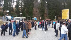 протест в Пампорово срещу закриването на пожарната