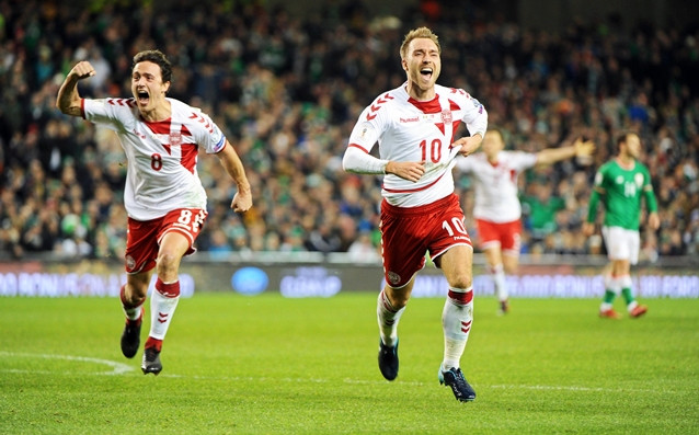 Отборът Дания се класира за Мондиал 2018 след победа с