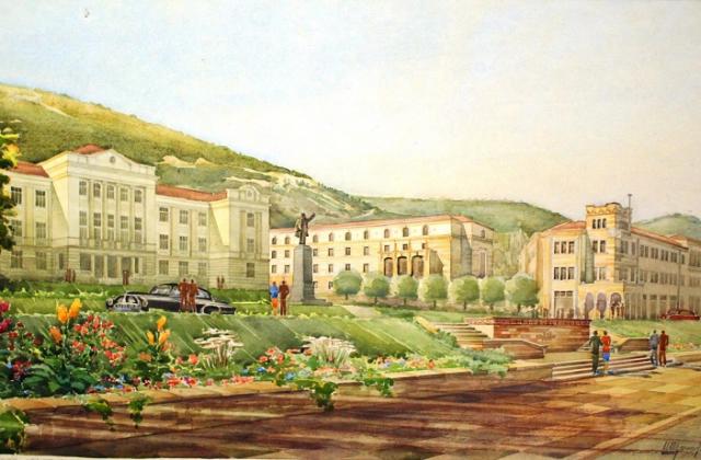 Оказва се, че идеите му за благоустрояване на града не срещат одобрение от тогавашното местно партийно ръководство