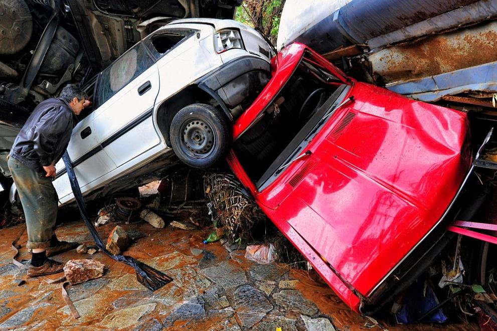  потоп Гърция 