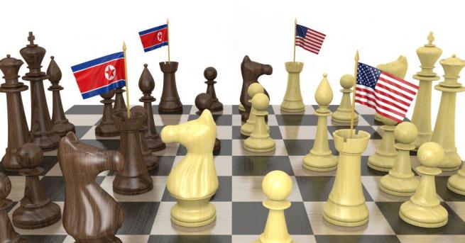 Северна Корея заяви днес че изключва всякакви преговори със САЩ