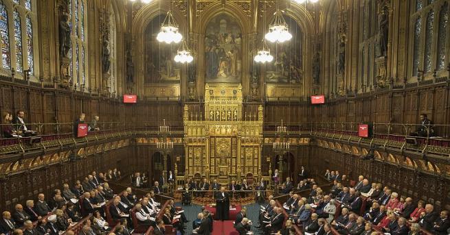 Камарата на лордовете горната камара на британския парламент избра