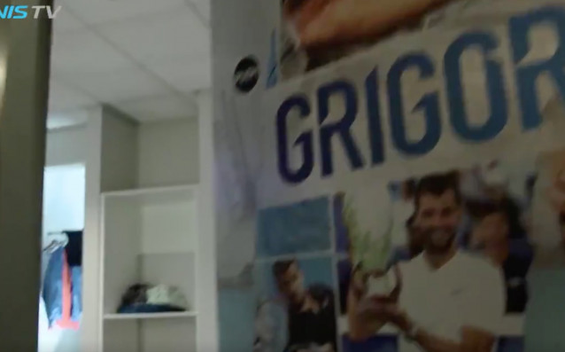 Най добрият българския тенисист Григор Димитров гази наред на финалите на