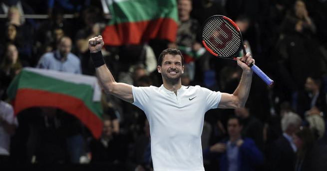 Най добрият български тенисист Григор Димитров не скри радостта си от