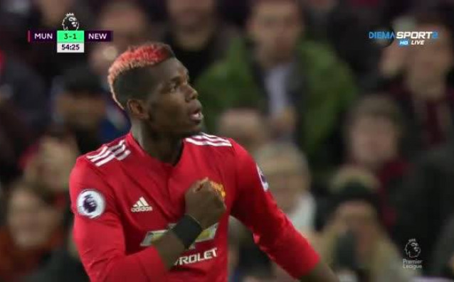 Манчестър Юнайтед поведе с 3 1 срещу Нюкасъл на Олд