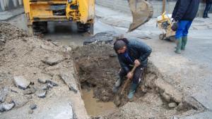 Голяма Вик авария на захранващ водопровод остави район около бул Васил