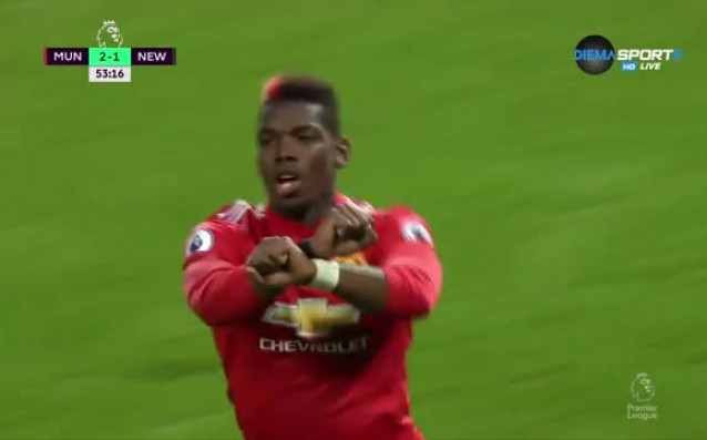 Звездата на Манчестър Юнайтед Пол Погба разкри че жестът след