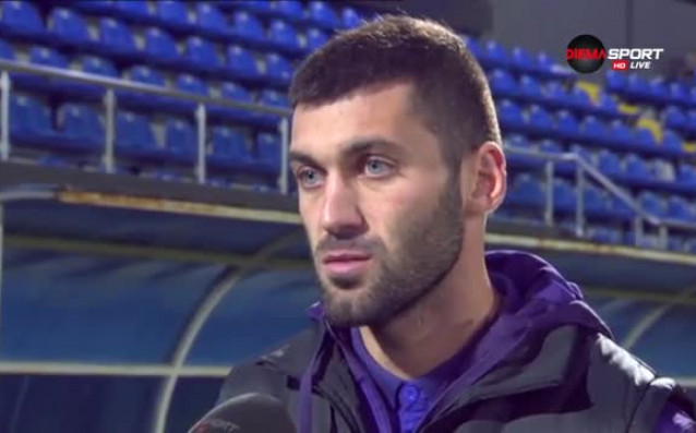 Футболистът на Етър Йордан Апостолов за извини на съотборнците си