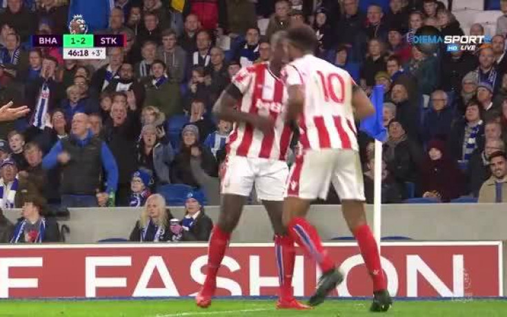 Само минута отне на Стоук отново да поведе на Брайтън