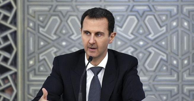 Сирийският президент Башар Асад пристигна в своята резиденция в Дамаск