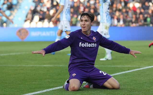 Любимецът на феновете във Фиорентина Федерико Киеза ясно показа че