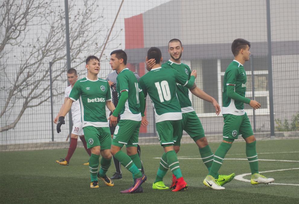 "Лудогорец" U19 запази върха след 4:0 над "Септември" (София)
