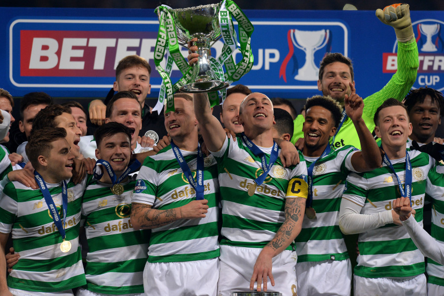 Селтик спечели купата на Лигата в Шотландия1
