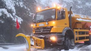 сняг пътища