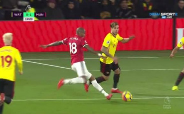 Уотфорд - Манчестър Юн 0:3 /първо полувреме/