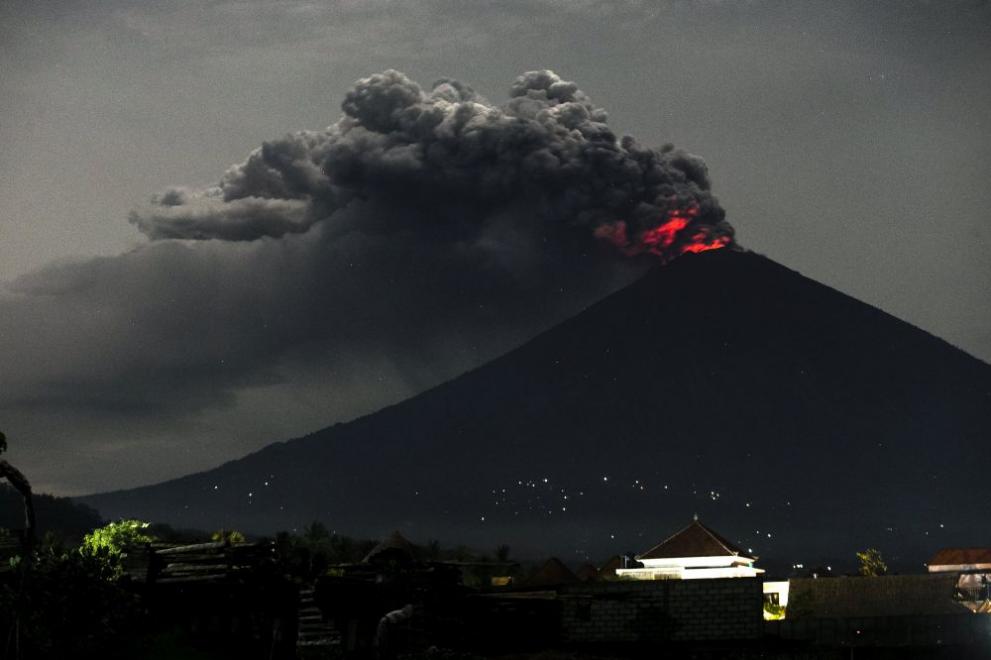 вулкан Бали