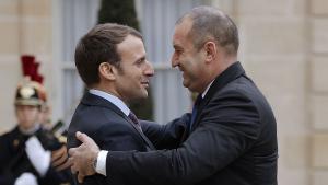 Държавният глава Румен Радев поздрави президента на Френската Република Еманюел