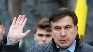 Бившият президент на Грузия Михаил Саакашвили който излежава присъда в