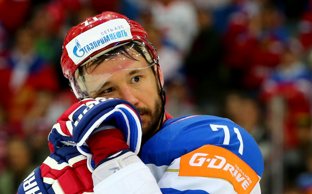 Една от звездите на хокейната селекция на Русия Иля Ковалчук