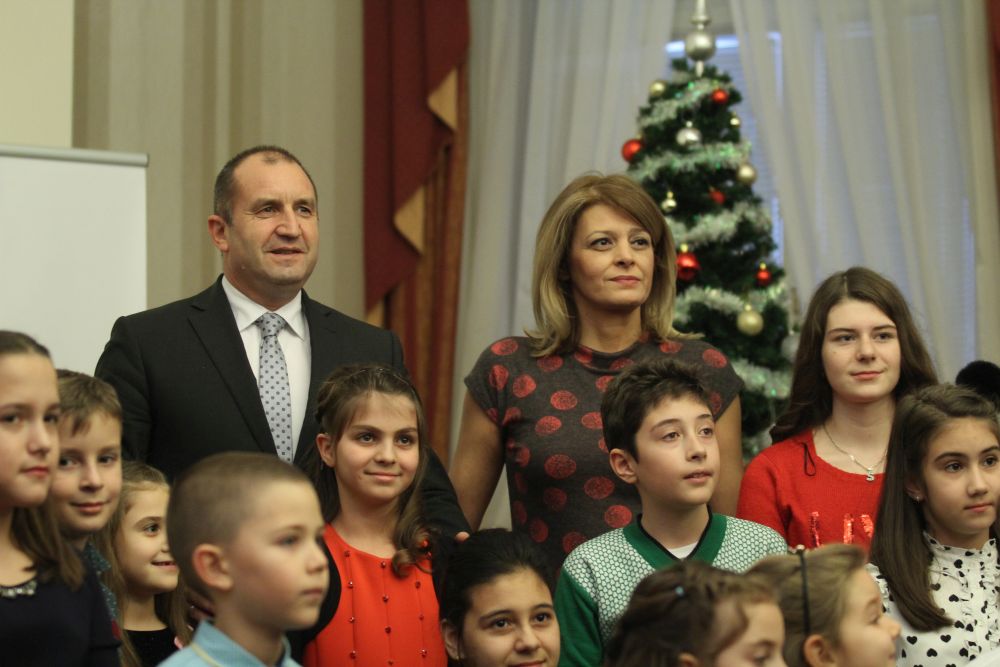 Румен Радев и Десислава Радева